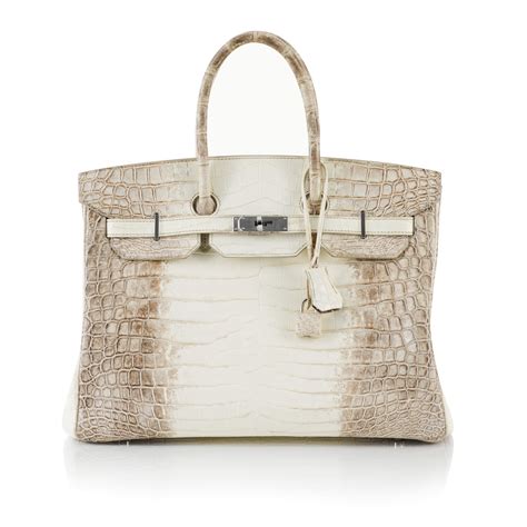 hermes birkin 35 niloticus crocodile himalaya palladium hardware|Hermes himalaya niloticus.